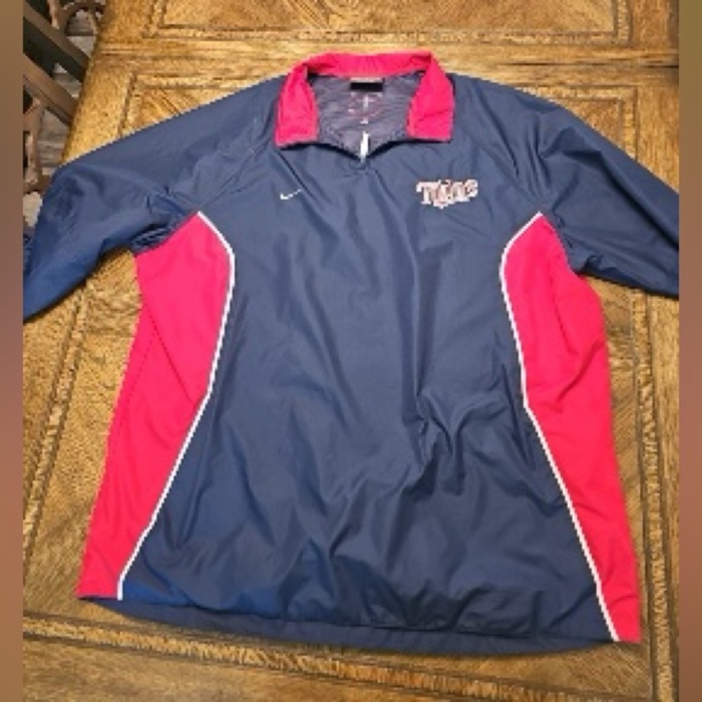 Minnesota Twins MLB Nike Lightweight Rain Jacket Size XXL